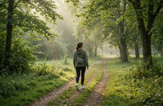 nature walk for mental wellness